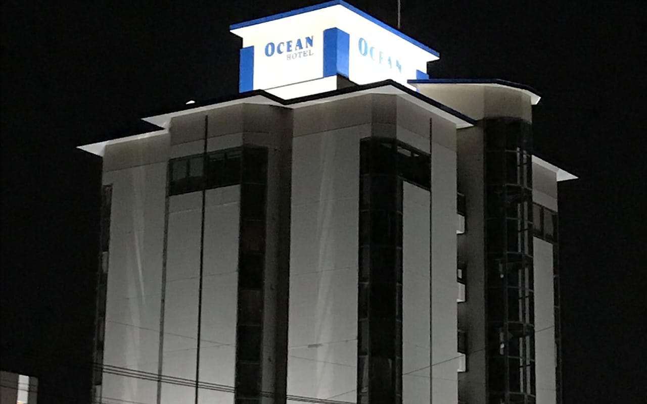 オーシャンホテル 鹿児島 外観